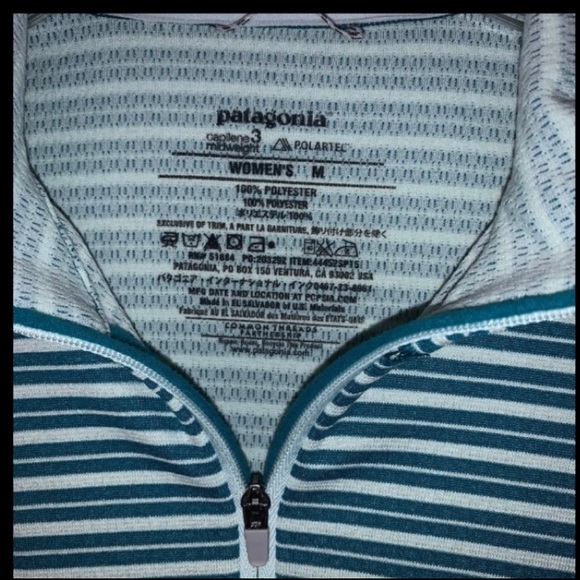 Patagonia Stripe Top, Size Medium - Picture 2 of 4